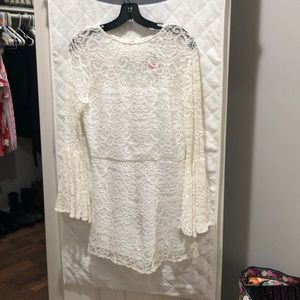 Zoey Reva Juliette Romper, White, Size M